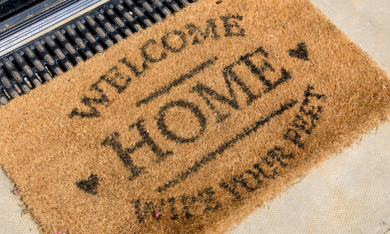 Welcome mat