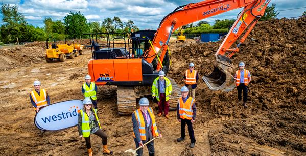 Breaking The Ground At A New Development In Icklesham