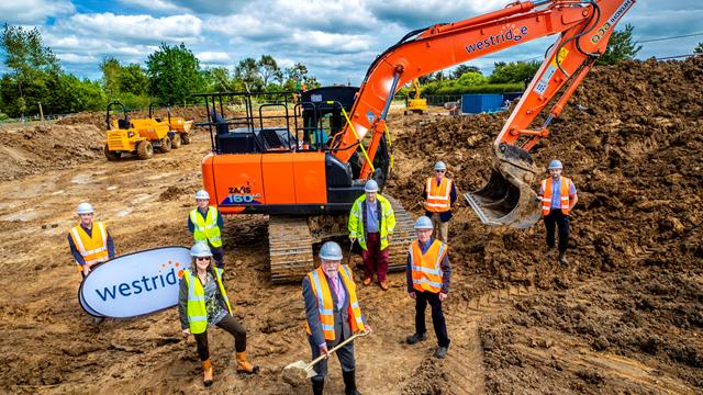 Breaking The Ground At A New Development In Icklesham