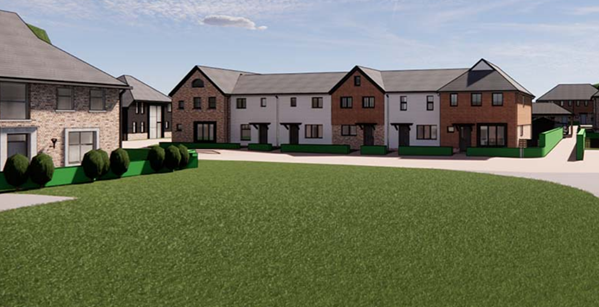 Old Loom Mill Hailsham Artist Impression From Development Website