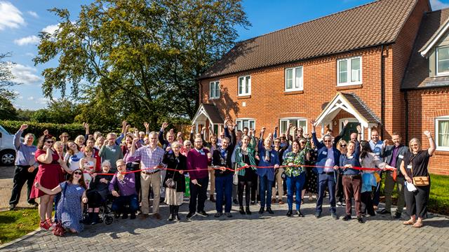 Ribbon Cutting, Stoke By Nayland