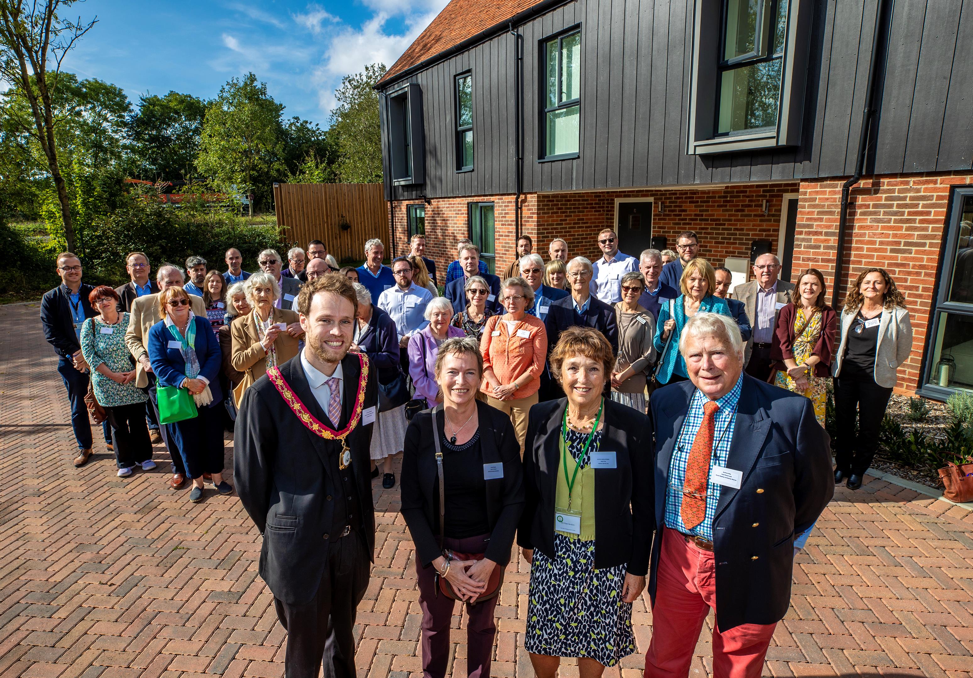 12 new homes mark first Rural Exception Site for Odiham Parish Hastoe