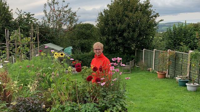 Marie In Garden 2