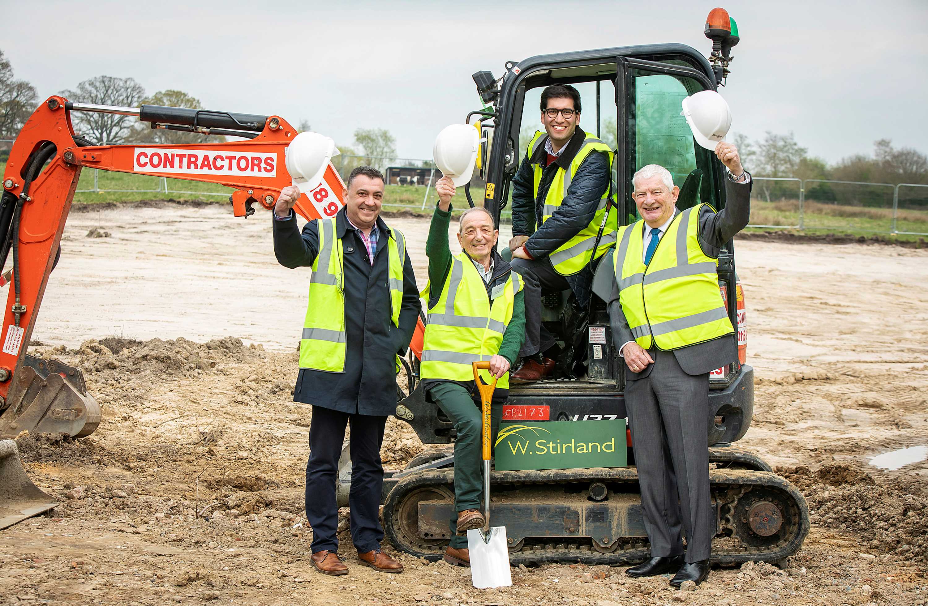 1 Celebrating The Start Of Construction At Pamber Heath 2