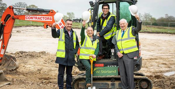 1 Celebrating The Start Of Construction At Pamber Heath 2