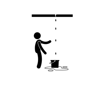 Ceiling leak