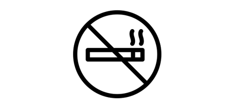 no smoking allowed sign