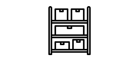 shelf storage